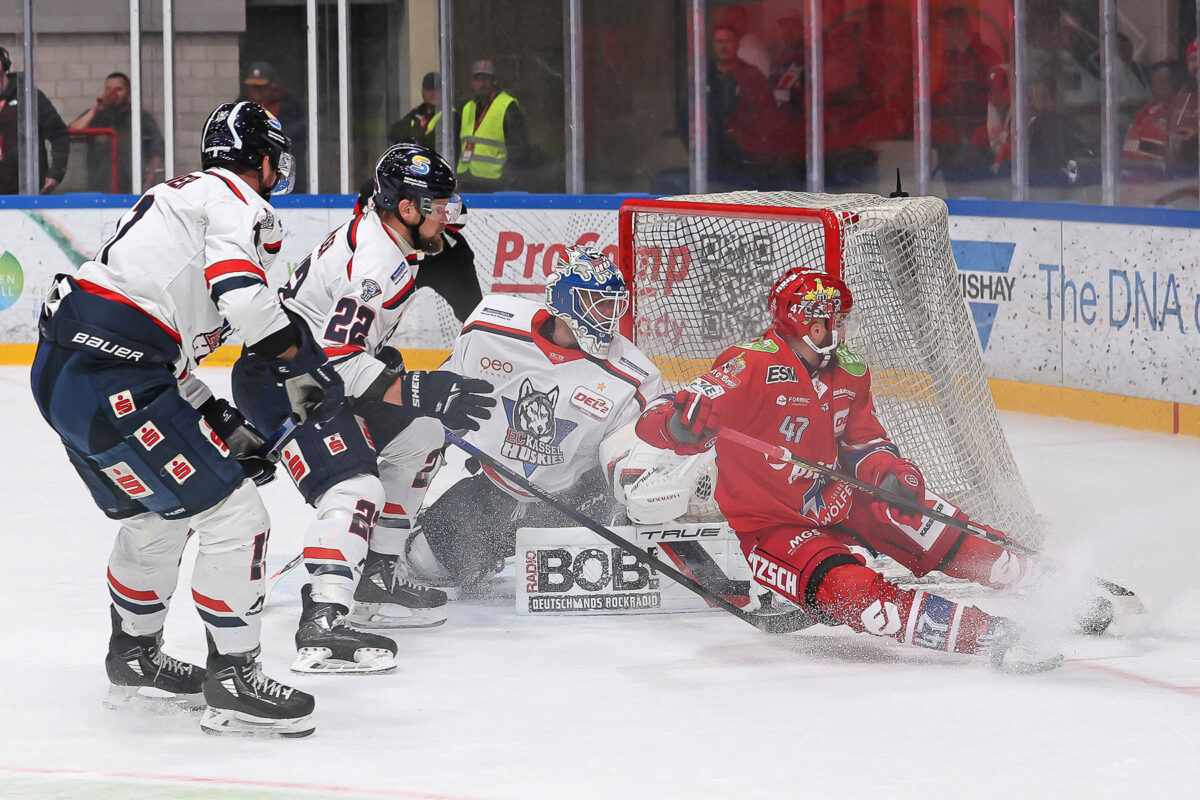 Huskies siegen nach starker Leistung